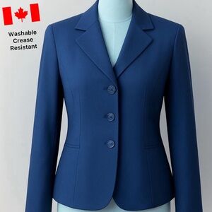 Ingenuity Blue Blazer - NWT Made in Canada | Size 10 Petite